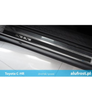 Door sills + carbon foil TOYOTA C-HR