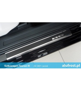 Door sills + carbon foil VOLKSWAGEN TOURAN III