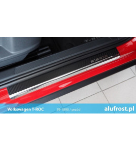 Door sills + carbon foil VOLKSWAGEN T-ROC