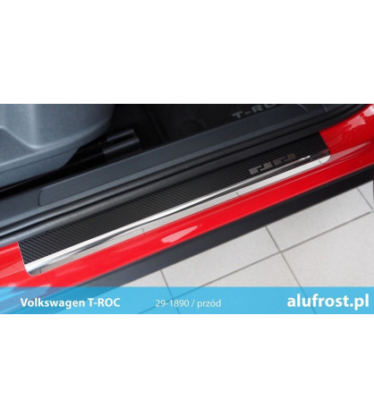 Door sills + carbon foil VOLKSWAGEN T-ROC
