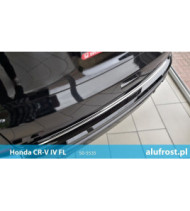 Rear bumper protector (inox) HONDA CR-V IV FL