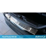 Rear bumper protector FORD FIESTA VIII 5D