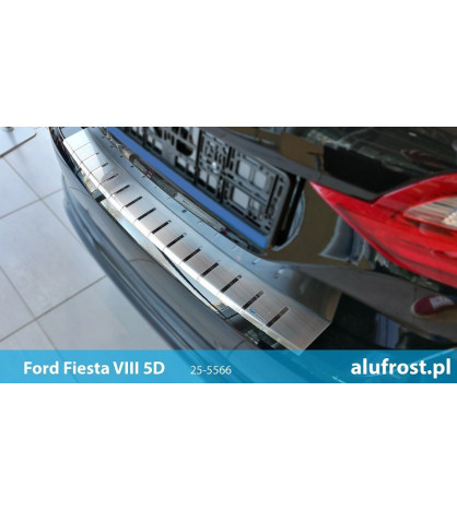 Rear bumper protector FORD FIESTA VIII 5D