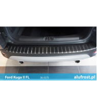 Protection de seuil de chargement + fibre en carbone FORD KUGA II FL