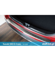 Rear bumper protector (inox) SUZUKI SX4 S-CROSS