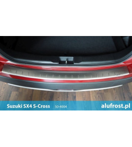 Rear bumper protector (inox) SUZUKI SX4 S-CROSS