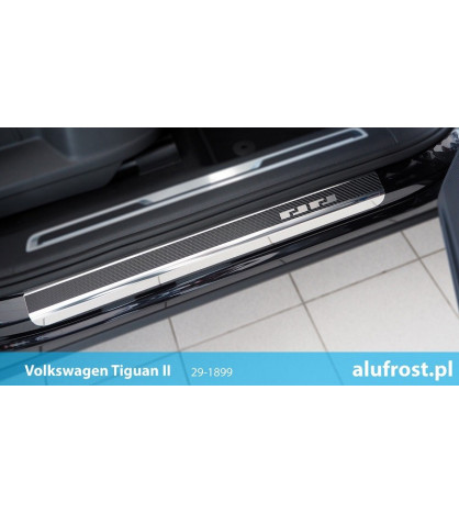 Door sills + carbon foil VOLKSWAGEN TIGUAN II