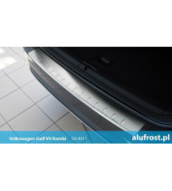 Rear bumper protector (inox) VOLKSWAGEN GOLF VII KOMBI