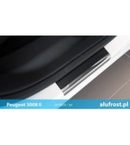 Door sills + carbon foil PEUGEOT 3008 II