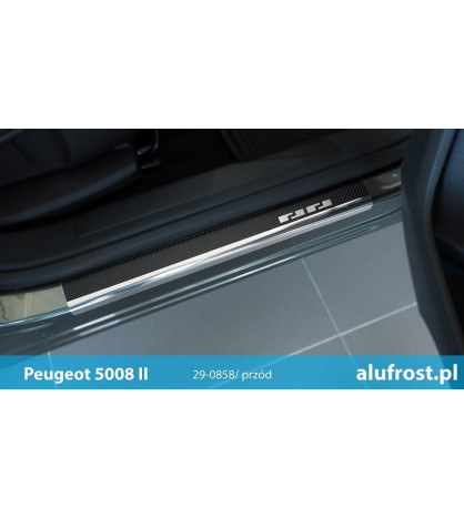 Door sills + carbon foil PEUGEOT 5008 II
