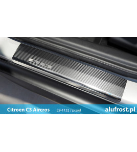 Seuil de porte + fibre en carbone CITROEN C3 AIRCROSS