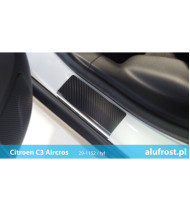 Seuil de porte + fibre en carbone CITROEN C3 AIRCROSS