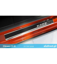 Door sills + carbon foil CITROEN C3 III