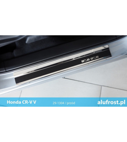 Door sills + carbon foil HONDA CR-V V
