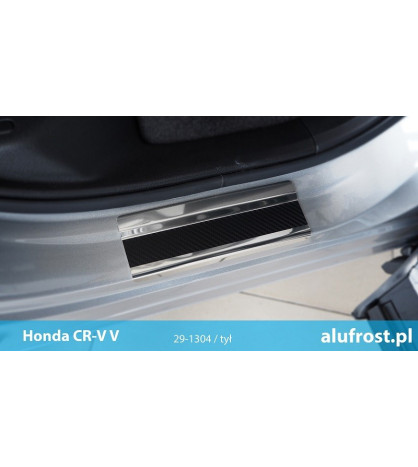 Door sills + carbon foil HONDA CR-V V