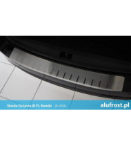 Rear bumper protector SKODA OCTAVIA III FL KOMBI