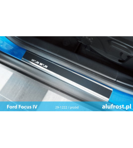 Seuil de porte + fibre en carbone FORD FOCUS IV 5D