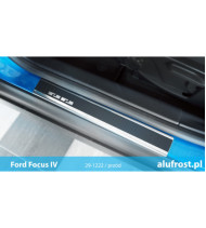 Door sills + carbon foil FORD FOCUS IV 5D