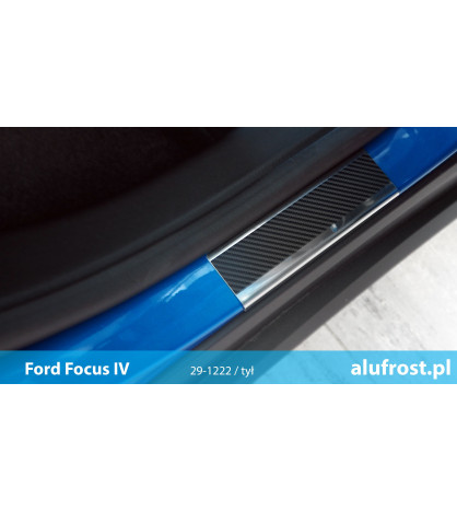Seuil de porte + fibre en carbone FORD FOCUS IV 5D