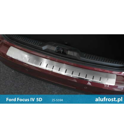Rear bumper protector FORD FOCUS IV FL 5D