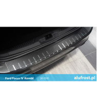 Rear bumper protector + carbon foil FORD FOCUS IV KOMBI