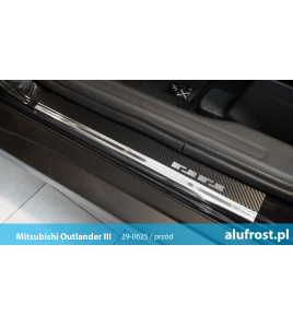 Door sills + carbon foil MITSUBISHI OUTLANDER III