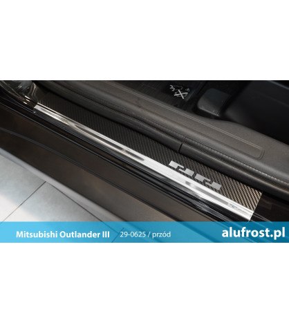 Door sills + carbon foil MITSUBISHI OUTLANDER III