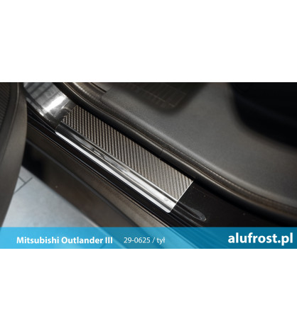Door sills + carbon foil MITSUBISHI OUTLANDER III