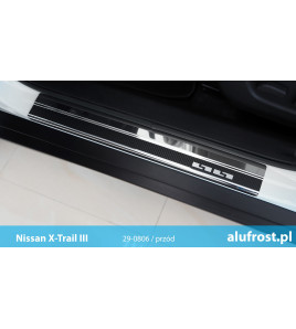 Door sills + carbon foil NISSAN X-TRAIL III (T32)