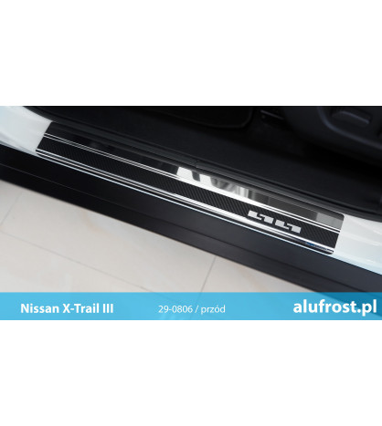 Seuil de porte + fibre en carbone NISSAN X-TRAIL III (T32)