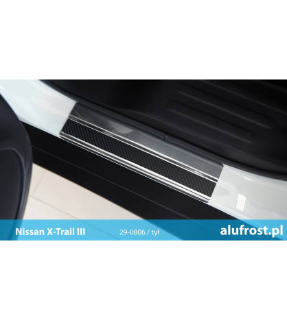 Seuil de porte + fibre en carbone NISSAN X-TRAIL III (T32)