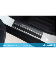 Seuil de porte + fibre en carbone NISSAN X-TRAIL III (T32)