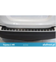 Rear bumper protector + carbon foil TOYOTA C-HR