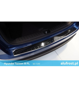 Rear bumper protector (mirror) HYUNDAI TUCSON III FL