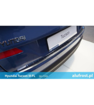 Rear bumper protector (mirror) HYUNDAI TUCSON III FL