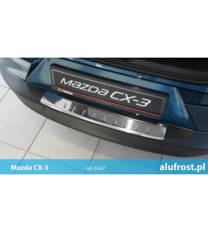 Rear bumper protector (mirror) MAZDA CX-3