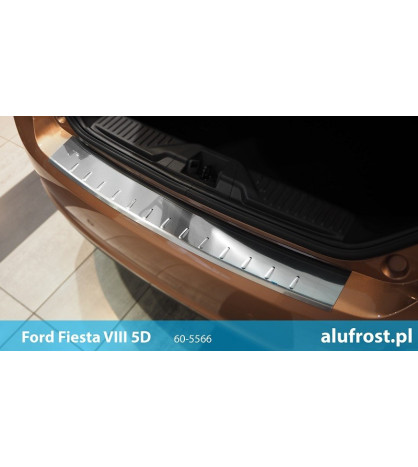 Rear bumper protector (mirror) FORD FIESTA VIII 5D