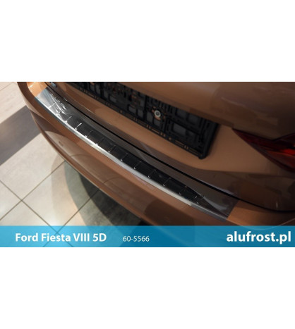 Rear bumper protector (mirror) FORD FIESTA VIII 5D