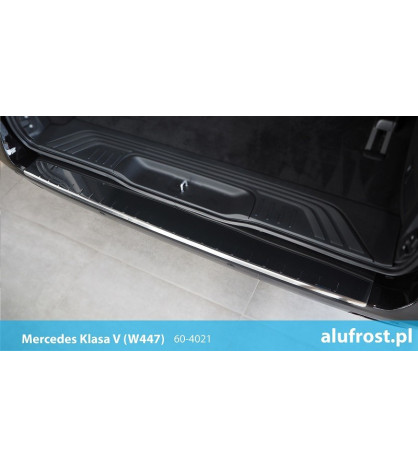 Rear bumper protector (mirror)  MERCEDES V-CLASS (W447)