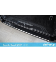 Rear bumper protector (mirror)  MERCEDES V-CLASS (W447)