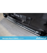 Rear bumper protector (mirror)  MERCEDES V-CLASS (W447)