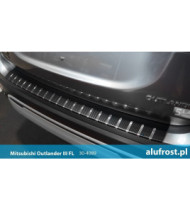 Protection de seuil chargement + fibre en carbone MITSUBISHI OUTLANDER III FL
