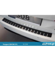 Rear bumper protector PEUGEOT 308 II SW FL