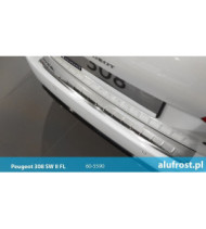 Rear bumper protector (mirror)  PEUGEOT 308 II SW FL