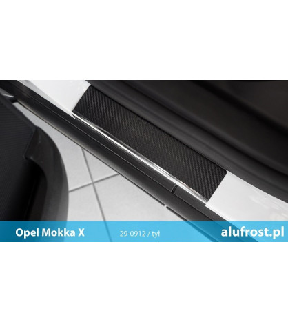 Einstiegsleisten + carbon folie MOKKA / MOKKA X / CHEVROLET TRAX