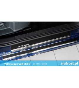 Door sills + carbon foil VOLKSWAGEN GOLF VII 5D | KOMBI