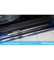 Door sills + carbon foil VOLKSWAGEN GOLF VII 5D | KOMBI