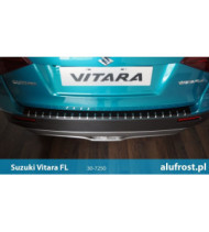 Rear bumper protector + carbon foil SUZUKI VITARA FL