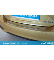 Rear bumper protector (mirror) TOYOTA YARIS III 2FL 5D