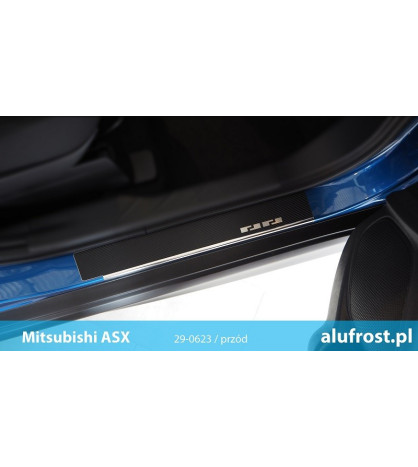 Seuil de porte + fibre en carbone MITSUBISHI ASX